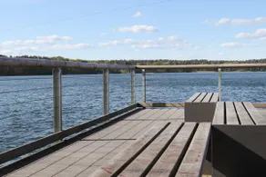 reoh • Lakeside Maisonette • Beamer • Rooftop view - Image 5