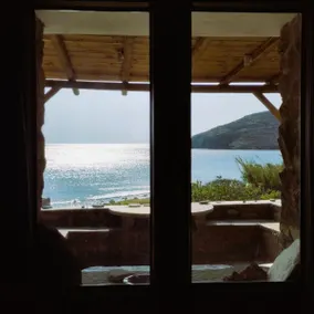 2 Seafront studios Agios Petros beach view - Tinos - Image 3