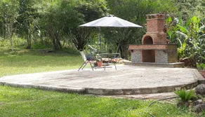 Ranch with a swimming pool and river in front of the gate. - Image 5