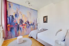 Nice 90m² - 2 bdr near Champs-Élysées, air-con. - Image 4