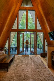 Secluded A-Frame | Mountain Views · Hot Tub - Image 2
