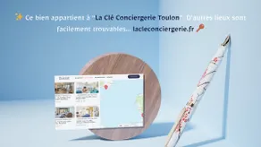 La Clé: 3 bedrooms, air conditioning, WiFi, balcony and comfort in Toulon - Image 2