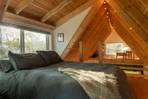 Hot tub under the stars at cozy cabin in the FLX - Image 4