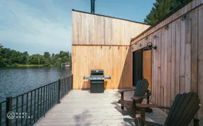 Waterfront Chalet Experience – Spa, Kayak & BBQ - Image 3
