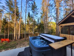 Splendid Cottage on the Mekinac & SPA & fireplace - Image 2