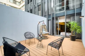 Epic Studio w/Private Patio | Gym+Rooftop+Business Area - Image 2