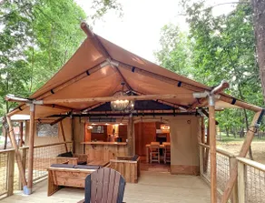 Glamping Tent at Coshocton KOA - Image 5
