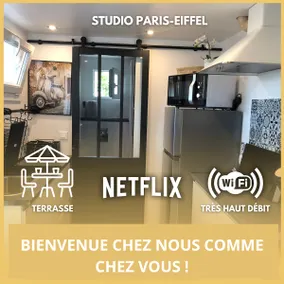 Studio Eiffel, Terrace and parking - Image 2