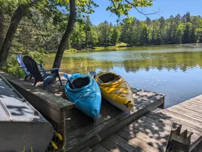 Up North Lakefront Cabin | Kayak Fish Pets Welcome - Image 4