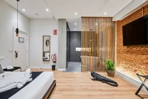 Large studio with a free-standing bathtub • Next to La Latina - Image 5