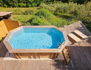 La Castellane, pool, Luberon view, near Apt - Image 5