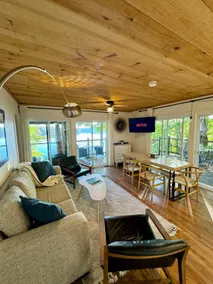 3 BR Lakefront Beach Retreat; Hot Tub, Fire Pits! - Image 2