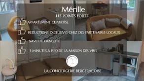 Mérille: charming accommodation in the city center - Image 2