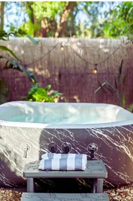The Blue Bungalow - Peaceful, Porch, Hot Tub, Downtown - Image 4