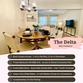 The Delta,2BR Townhome Stay by Velvet Ditch Villas - Image 5