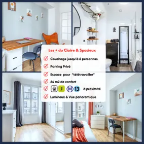Bright & Spacious - Parking - 15 min Paris - Image 3