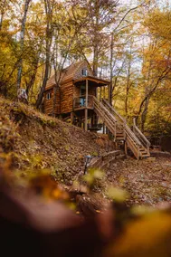 Tiny Cabin with outdoor kitchen and fire pit - Image 3