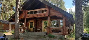 Cottage in the tranquility of nature by the forest pond - Image 1