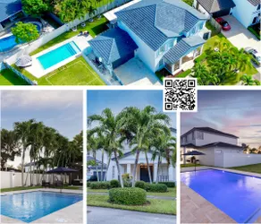 Miami Getaway Heated Pool Villa | Mini Golf | BBQ - Image 1