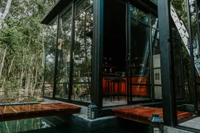 Cross house surrounded by water K NAJ with cenote - Image 2