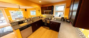 Modern home with central AC, firepit & fenced yard - Image 4