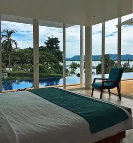 Phuket Island Internet-famous Villa Summoon Half Moon Ocean Estate Large Living Room Large Swimming Pool Dreamy Sea View - Image 4