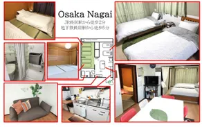 [Osaka Sumiyoshi Ward] 5-minute walk from Osaka Metro Nagai Station, 2-minute walk from JR Nagai Station.As a base for your stay in Osaka! - Image 3
