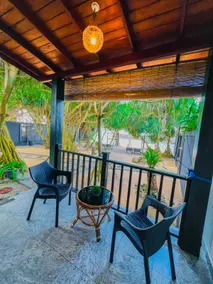Sea Shell Villa Hikkaduwa 2 Separate Cabanas Ocean Front Villa - Image 4