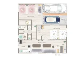1-minute walk to the beach! Free parking is included! Nago City! Japanese-style modern renovation house, family welcome - Image 3
