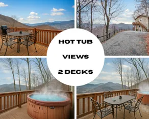 Mountain Views Every Room & Deck - 2 Master Suites - Image 5