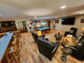 NFL RedZone-Hot Tub-Sauna- Pool Table-75” TV-&More - Image 2
