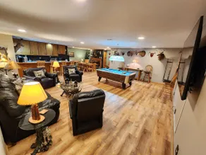 NFL RedZone-Hot Tub-Sauna- Pool Table-75” TV-&More - Image 4