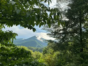 Panoramic views of the Smoky Mountains, near Blue Ridge Parkway and Bryson City - Image 2