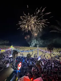 in the center, directly on the sandy beach - Image 3