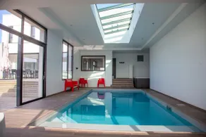 Villa Pool and Beach Bretagne, beheiztes Hallenbad 4x8m 50m vom Strand entfernt - Image 2