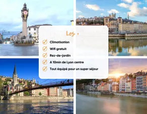 L'Eden Tassin - Air conditioning & Close to Lyon center - Image 4