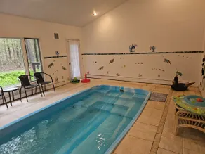 INDOOR HEATED POOL - ENTIRE POCONO HOUSE - Image 4