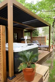Romantic Chalet -2-Private hot tub - Airial des Monges - Image 2