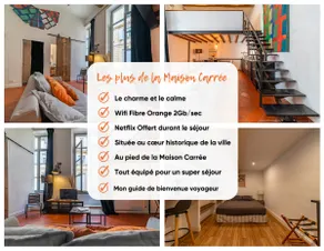 🏛️ Loft at the Maison Carrée – 2/4 people – ⭐⭐⭐ - Image 2
