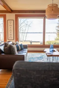 Lake Home, salt water hot tub, sauna, boat rental - Image 5