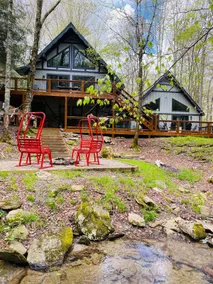Chalet At Beech Mountain NC Hot Tub Pets Sleeps 16 - Image 2