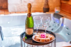 Duos des bulles gîte jacuzzi sauna outdoor bath - Image 5