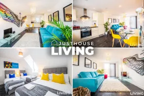 NEW Spacious Modern Townhouse Sleeps 12 Free Parking - Image 2