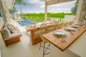 Villa Santorini Sunset 4BR Large Pool and Ricefield view - Image 2