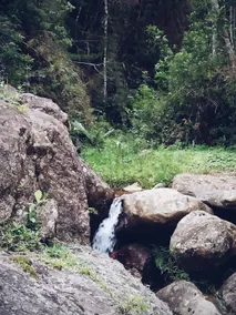 House in the Mountains with Waterfall - Image 5