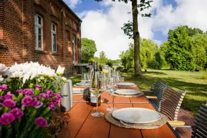 Forest farm in secluded location with fenced 16,000m² park, sauna, fireplace, hot tub in West Mecklenburg - Image 2