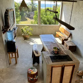 Steps from beach & market, oceanview common spaces - Image 2