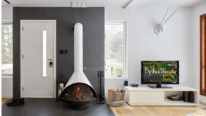 Catskills Holiday Retreat: Fire Place ~ Fire Pit - Image 2