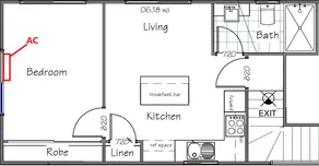 Private Rocklea 1BR | Covered Parking | 514F1 - Image 5