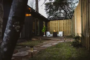 Custom King Bed | Privacy Fence | Rain Shower| - Image 4